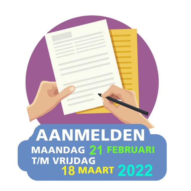 Aanmeldperiode 2022