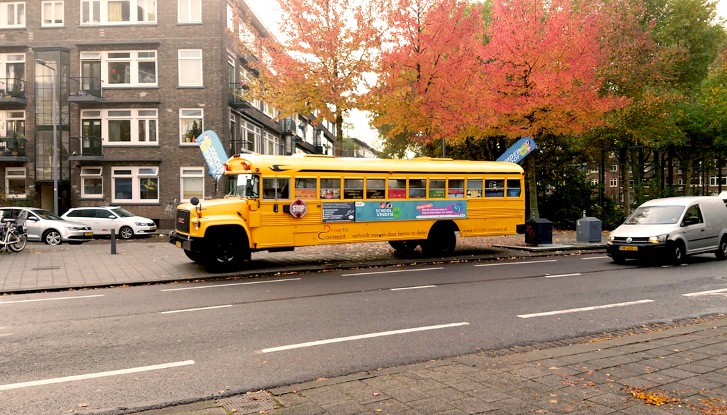 Schoolvinden VR-Tourbus